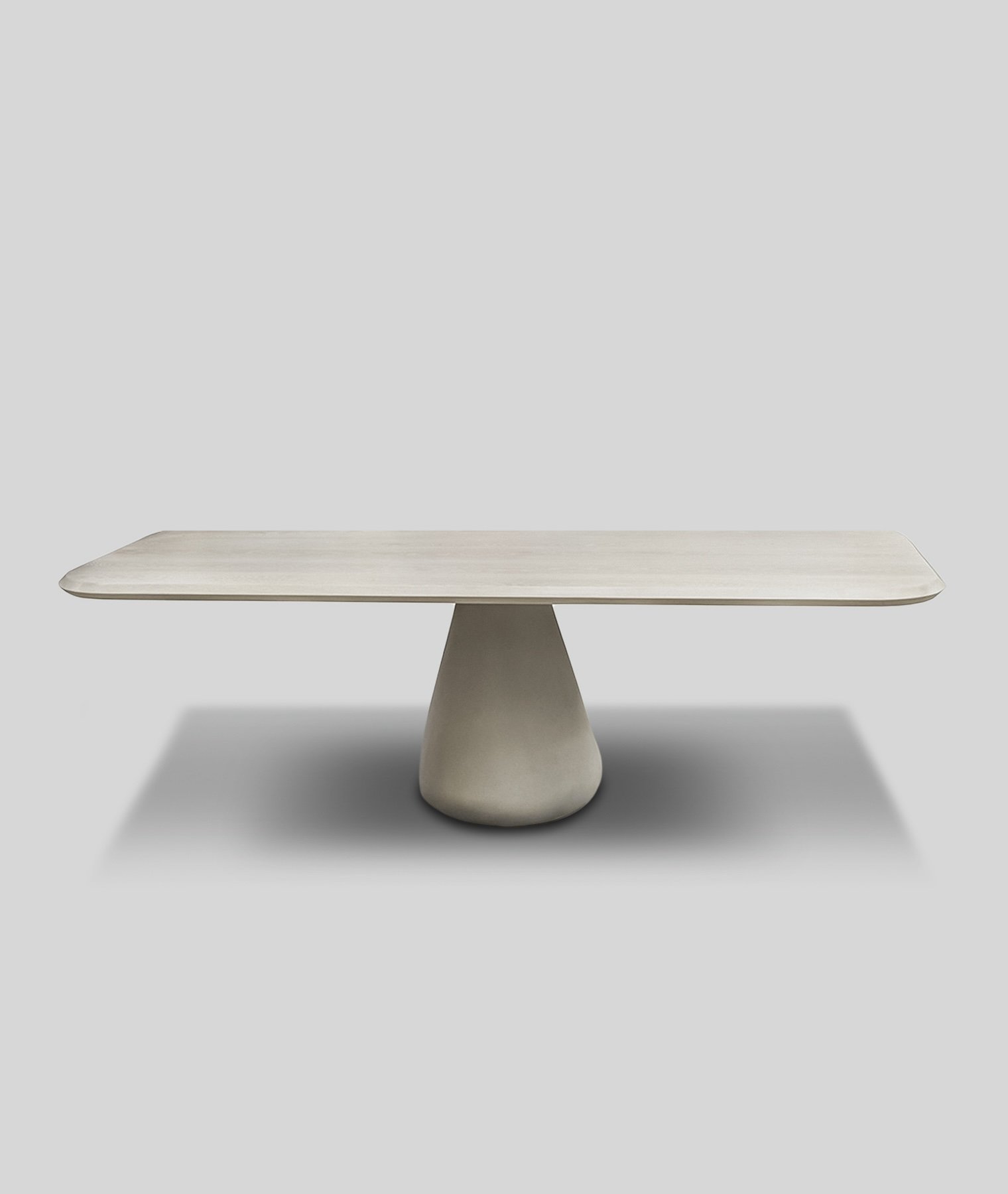 Beton Dining Table | Asymmetric Top