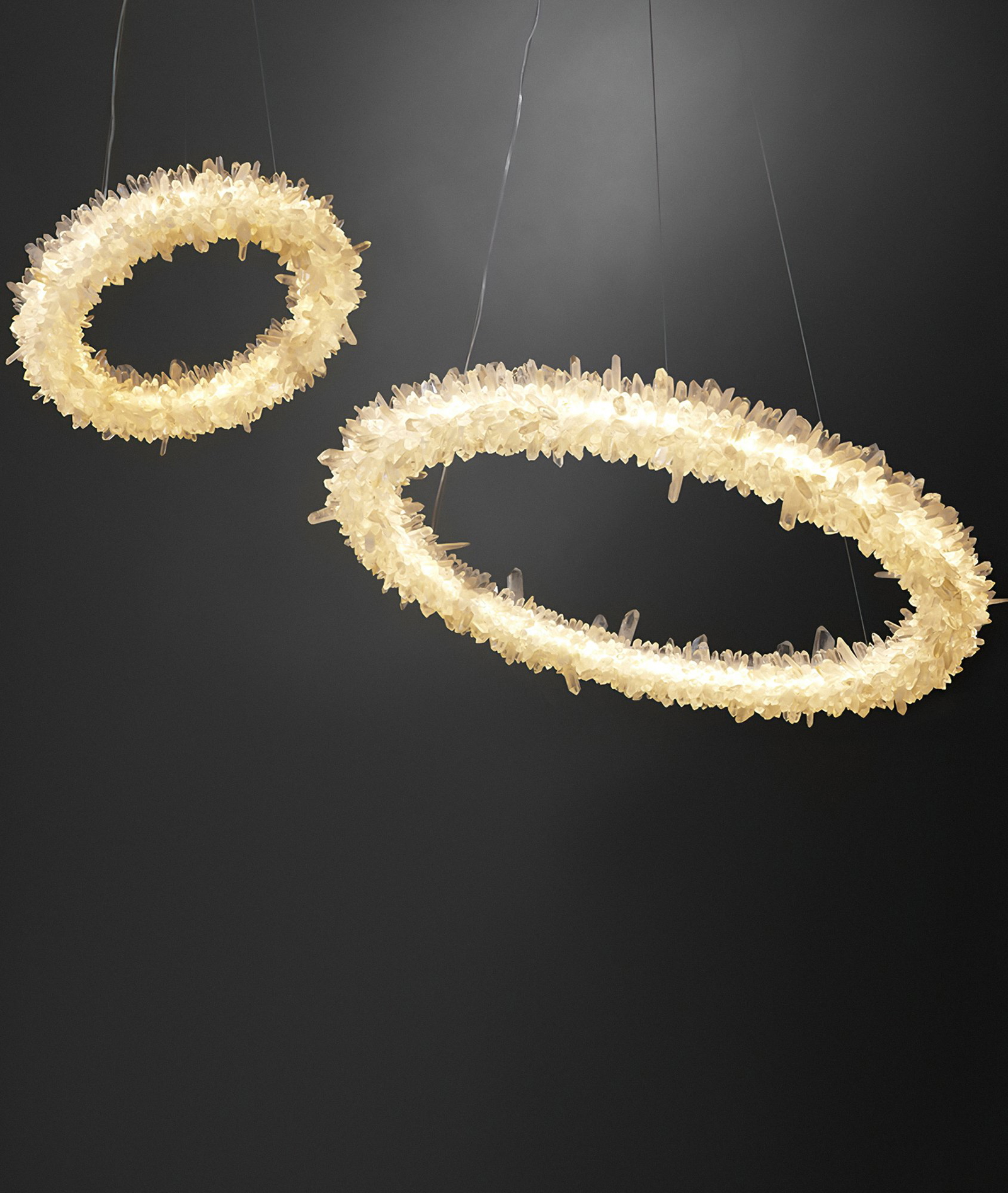 Diamond Ring Chandelier