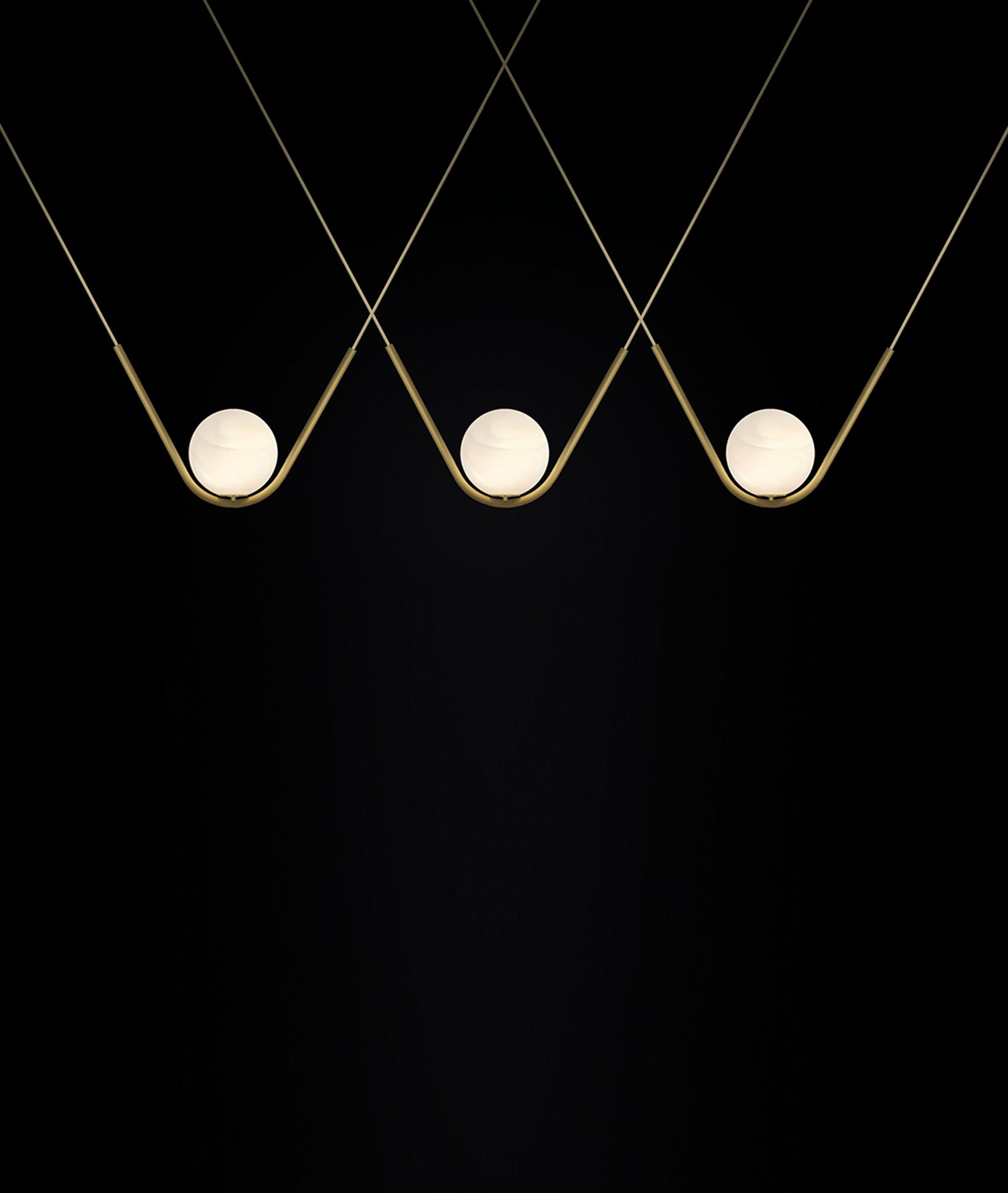 Perle Chandelier Trio