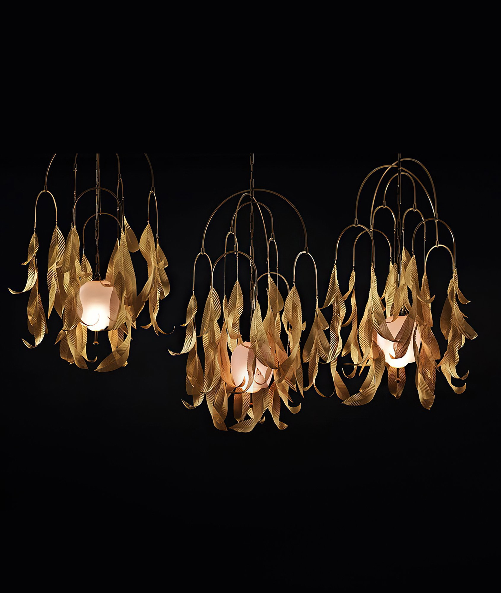 Saule Chandelier 03 | Small and Large