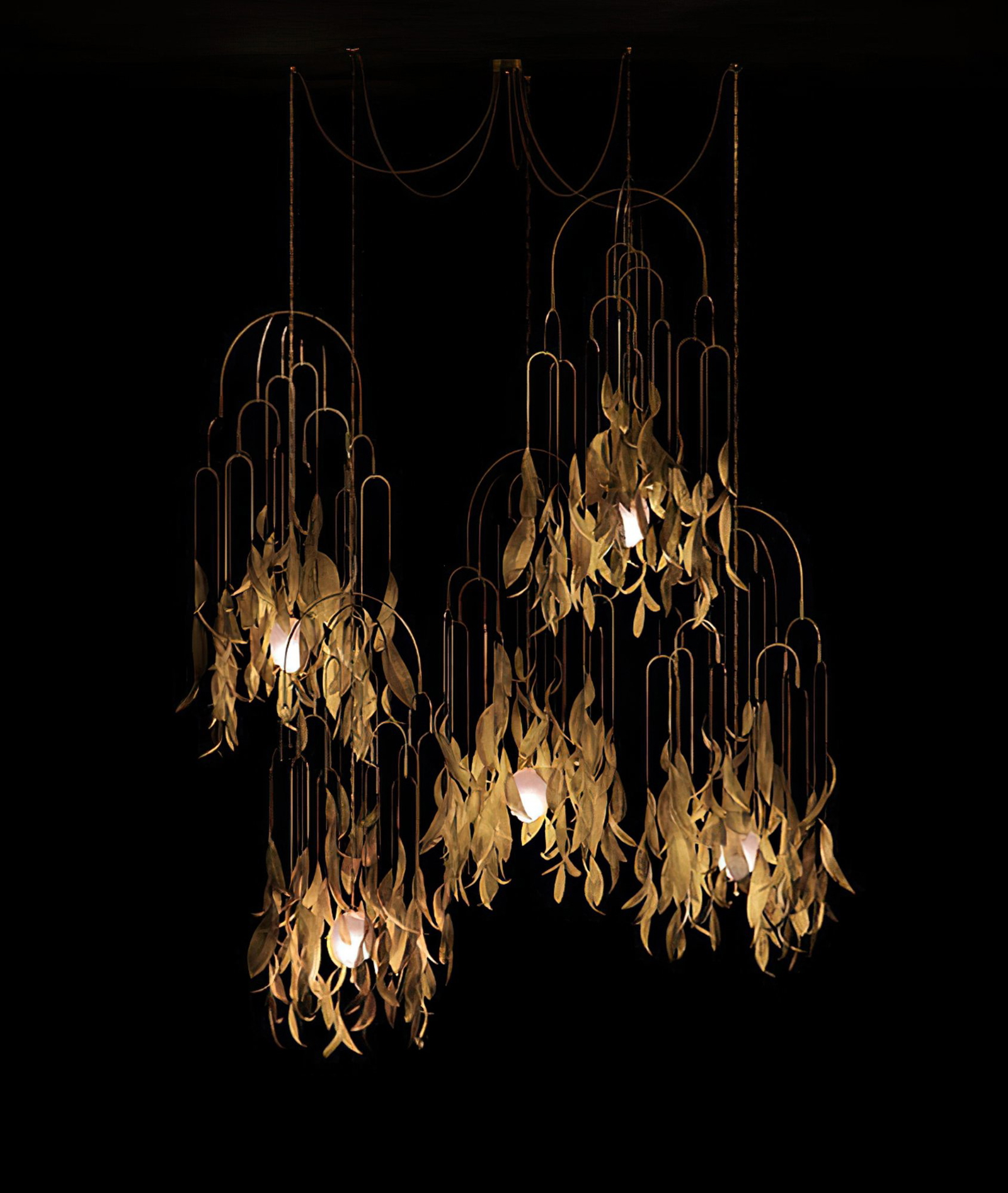 Saule Chandelier 05 | Small and Large