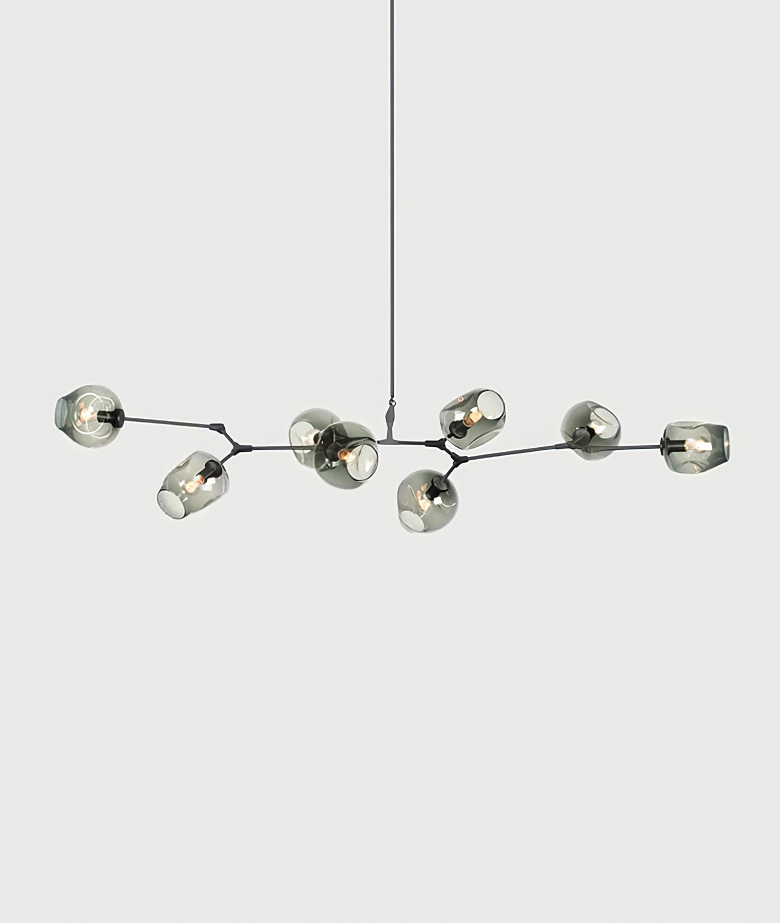 BB.08.03 8-globe Branching Bubble Chandelier