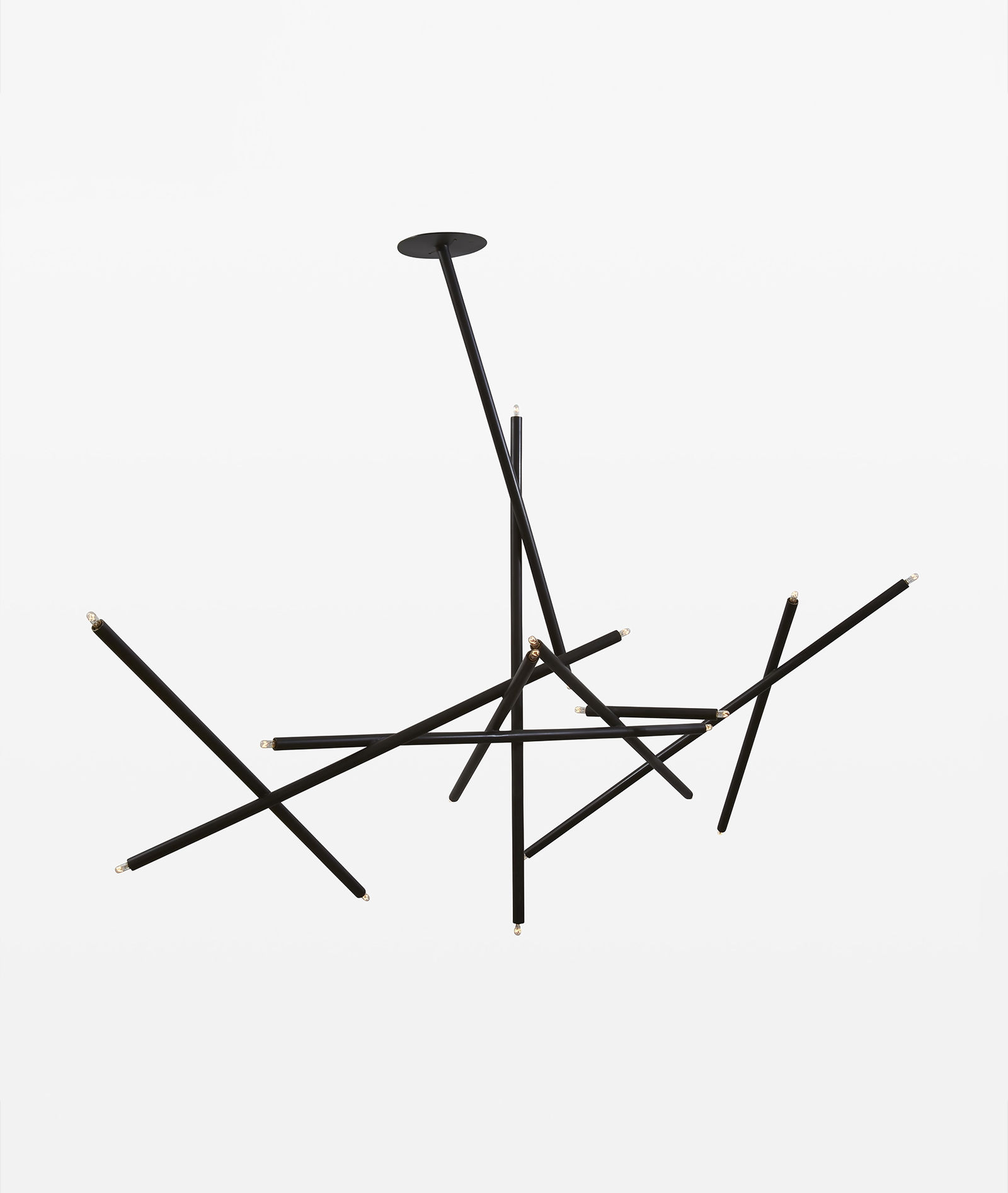 Stick Chandelier 10 Stick Horizontal