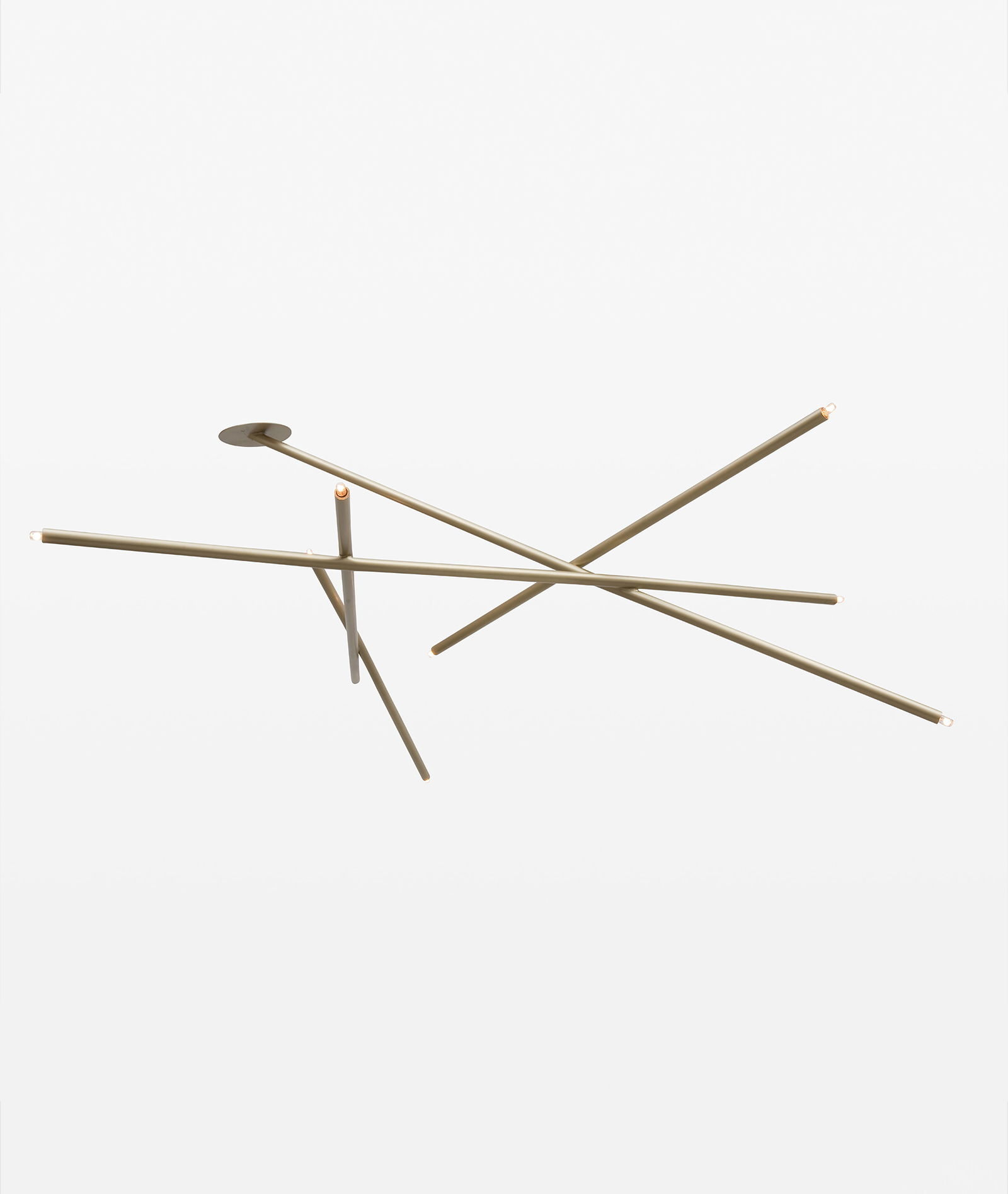 Stick Chandelier 5 Stick Horizontal